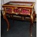 French Rosewood Bijouterie Display Cabinet with Ormolu Mounts