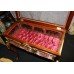 French Rosewood Bijouterie Display Cabinet with Ormolu Mounts