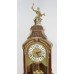 French Boulle Style Bracket Clock on Pedestal