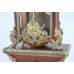 French Boulle Style Bracket Clock on Pedestal