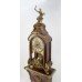 French Boulle Style Bracket Clock on Pedestal