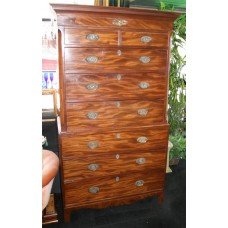 Mahogany Chest on Chest 