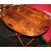 George III Mahogany Butlers Tray on Stand