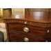 Georgian Serpentine Shaped Inlaid Mahogany Chest of Drawers