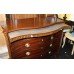 Georgian Serpentine Shaped Inlaid Mahogany Chest of Drawers