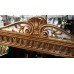 Large Gilt Carved Wood Overmantle Mirror