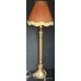 Ornate Giltwood Standard Lamp with Shade