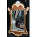 Harrison & Gil Gilt & Silvered Mahogany Mirror