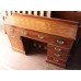 Heavy Wood Dressing table Chest Brass Handles