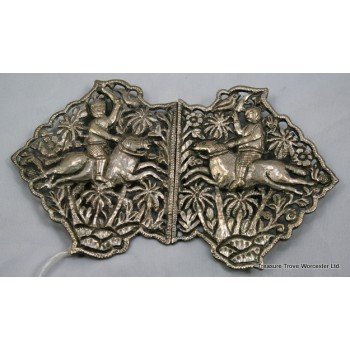 Fine Indian Silver Nurses Buckle