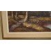 Large Framed Atmospheric Woodland Scene Landscape Painting 