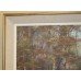 Large Framed Atmospheric Woodland Scene Landscape Painting 