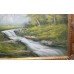 Large Landscape Painting Oil on Canvas Set in Ornate Gilt Frame