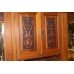 Quality Satinwood Edwardian Triple Companion Wardrobe