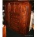 Large Triple Victorian Mahogany Wardrobe