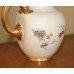 Late Victorian Small Royal Worcester Painted & Gilded Blush Jug