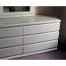 Long Marbleized Dressing Table Console Table Chest of Drawers & Mirror & Chest of Drawers