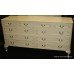 Louis XV Style Cream Long Chest of Drawers