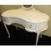 Louis XV Style Kidney Shaped Maple Dressing Table & Mirror