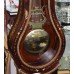 Louis XV Style Walnut & Brass Inlaid Longcase Clock