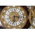 Louis XV Style Walnut & Brass Inlaid Longcase Clock