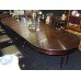 Superior 13 1/2 ft Mahogany Dining Table