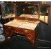 Maple & Co Painted Mahogany Ladies Fitted Vanity Dressing Table Rd No. 541493