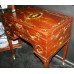 Maple & Co Painted Mahogany Ladies Fitted Vanity Dressing Table Rd No. 541493