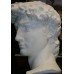 Marble Effect Giant Bust of David by Eichholtz