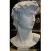 Marble Effect Giant Bust of David by Eichholtz