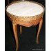 Elegant Circular Marble Topped Occasional Table with Ormolu Mounts