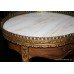 Elegant Circular Marble Topped Occasional Table with Ormolu Mounts