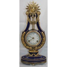 French Style Marie-Antoinette Lyre Clock