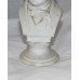 Miniature Classical Style Porcelain Bust of Rossini