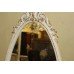 Olympus Louis XV Style Painted Cream Cheval Mirror