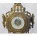 Ornate Brassed Antique Style Mantle Clock