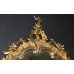 Ornate Antique Carved Giltwood Mirror