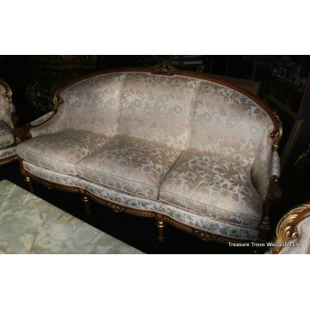 Quality Ornate Italian Carved Suite & Coffee Table