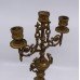 Ornate Solid Brass Candelabra