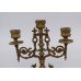 Ornate Solid Brass Candelabra