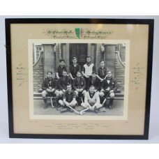 Oxford University St Peter's Hall 1938-39 Hockey XI Photograph