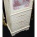 Painted Cream Marie Antoinette Cabinet