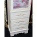 Painted Cream Marie Antoinette Cabinet