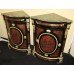 Pair of Louis XV Style Boulle Encoignure Corner Cabinets