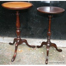 Pair of Occasional Mahogany Wine Tables