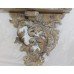 Pair of Ornate Hand Carved Wood Wall Brackets