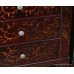 Pair of Red & Gold Venetian Style Chests