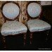 Pair of Victorian Mahogany Balloon Back Side Chairs