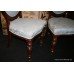 Pair of Victorian Mahogany Balloon Back Side Chairs