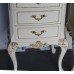 Pair of French Style Olympus Painted Cream Bedside Chest of Drawers